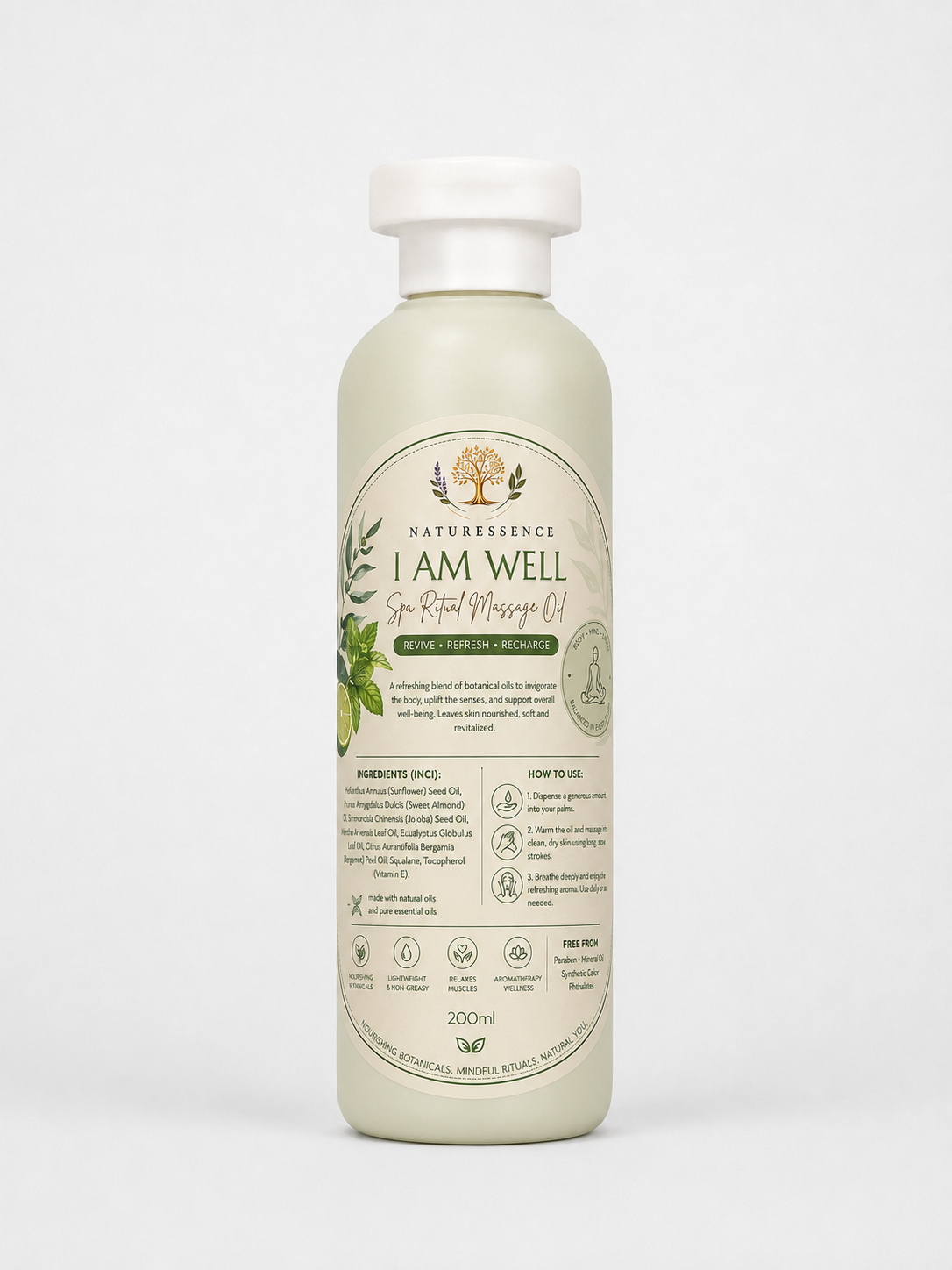 I Am Well — NaturEssence Spa Ritual Massage Oil