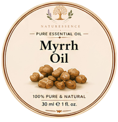 Myrrh Oil label