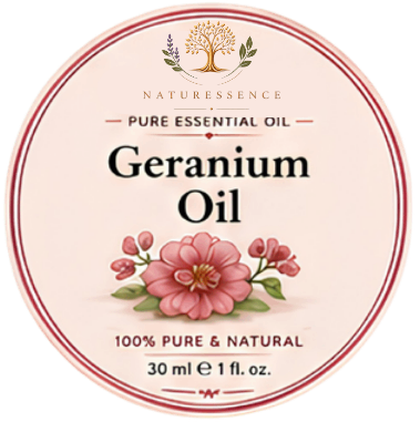 Geranium Oil label