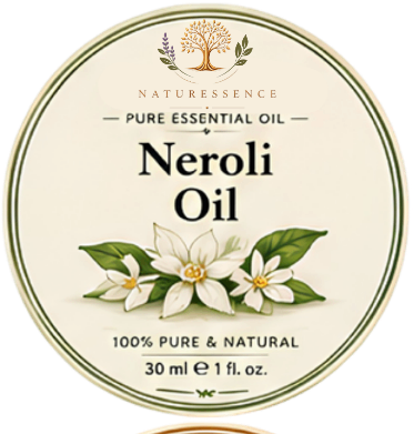 Neroli Oil label