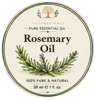Rosemary Oil label