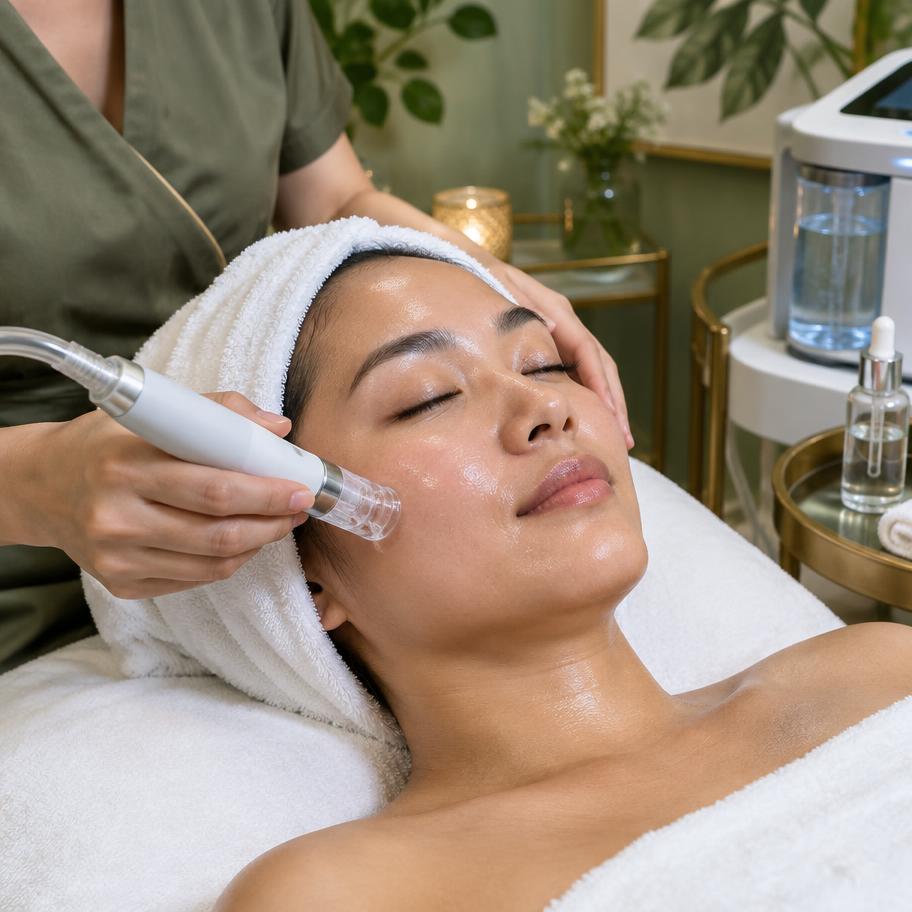 Hydra Infusion Facial treatment at NaturEssence